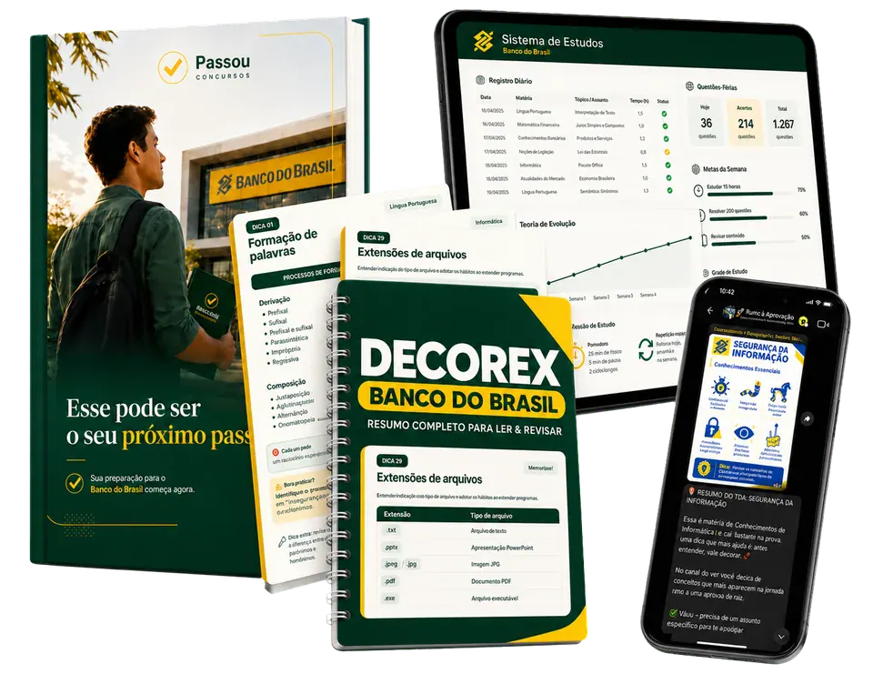 Combo Preparatório Completo Banco do Brasil